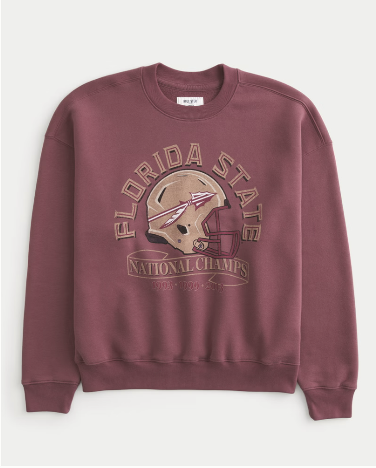 Fsu favorite crew neck sweatshirt